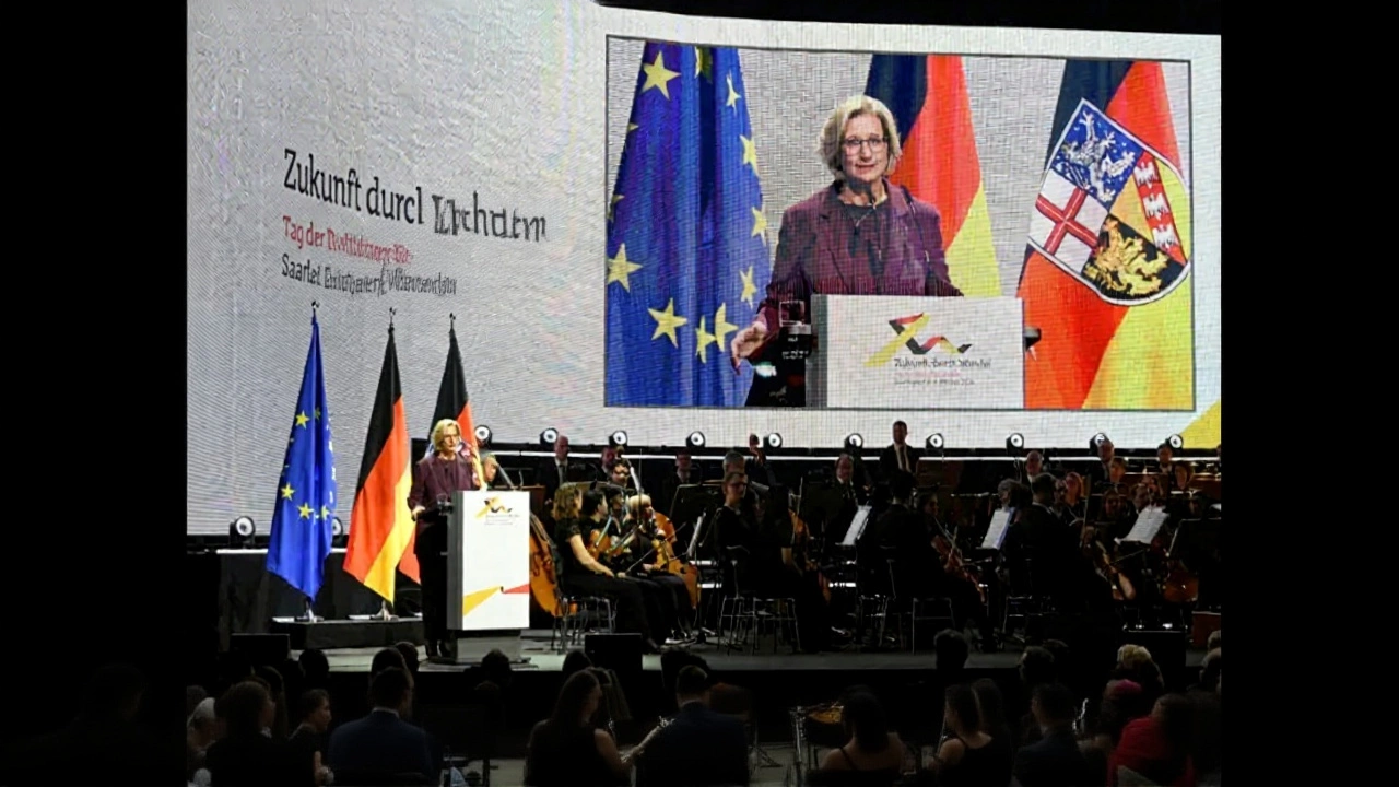 Anke Rehlinger fordert Ende der Erwartungshaltung an Ostdeutschland am 35. Einheitstag